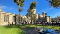 A 2 minute silence was held at the Tower of London for Remembrance day 11112021 Credit BFBS.jpeg