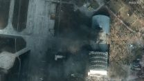 A satellite image appears to show damaged aircraft hanger in Ukraine 27022022 CREDIT Maxar Technologies,Handout via REUTERS.jpg