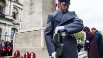 The Vigil Party at the Cenotaph is found by The Royal Air Force Regiment. (Picture: MoD)