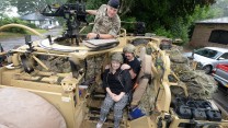 Jackal armoured vehicle Corporal Kieran Welfoot