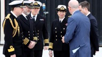 Princess Royal Names New Jetty At Portsmouth Naval Base 