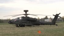 Apaches supported ground forces in Estonia.