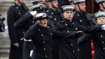 Armed Forces personnel across the tri-service at the Cenotaph for Remembrance Sunday 13112022 CREDIT MOD Crown Copyright.jpg