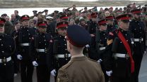 Armed Forces personnel deployed to the Falklands paid tribute to personnel who died defending the Falkland Islands 40 years ago 14062022 CREDIT BFBS.jpg
