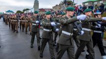 Armed Forces personnel in the Falklands paid tribute to the service personnel who died defending the Falkland Islands 14062022 CREDIT MOD Crown Copyright.jpg