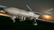 British Army’s Watchkeeper Unmanned Aerial System Close Up, being prepared at RAF Akrotiri operated by 47 Regiment Royal Artillery 28072021 CREDIT MOD Crown Copyright.jpg