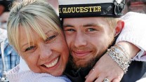 Bearded Royal Navy Sailor Returns Home 