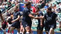 Ben Priddey celebrates Navy opening try Credit Alligin Photography Date 30042022.jpg