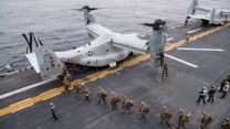 'Flying Tigers' Marine Medium Tiltrotor Squadron 262 Osprey