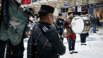 British Army Band Colchester and Pipes and Drums of 1st Battalion The Royal Gurkha Rifles during Poppy Day 04112021 Credit MOD.jpg 