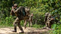 British Army's Grenadier Guards train with Thai Armed Forces on Exercise Panther Gold 21
