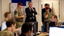 CDS Admiral Sir Tony Radakin, visited the London Military Operations Centre in preparation for the Queen’s funeral 11092022 CREDIT MOD Crown Copyright.jpg.jpg
