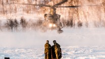 Chinook & Troops In The Arctic, Exercise Clockwork