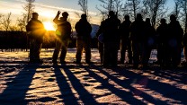 Sun Sets On Troops In Norway, Exercise Clockwork