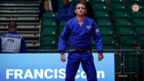 CSgt Francis ready to take the mat for the European Championships CREDIT EJU, Carlos Ferreira