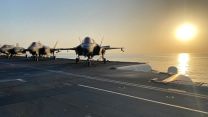 Carrier strike group docks in Oman 04112021 Credit BFBS.jpeg