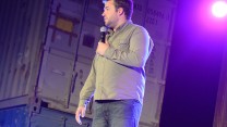 Comedian Jason Manford in Afghanistan