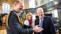 Ceremony to remember RAF Sergeantmurdered in WWII following discovery of identification bracelet 01122021 CREDIT MOD Navy.jpg