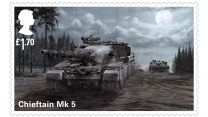 Chieftain Mk 5 stamp British Army vehicle commemorative stamps 26082021 CREDIT ROYAL MAIL