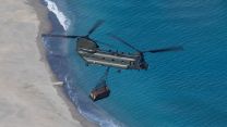 Chinook CH47 Helicopter delivers radar components to Rock of Gibraltar part of Def wide project 10032022 CREDIT RAF MOD.jpg