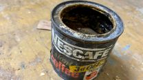 Coffee pot found inside Devonport's forgotten Cold War bunker 300822 CREDIT BFBS