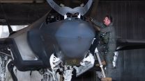 Combat Archer pilot climbs into an F-35A Lightning II RAF Lakenheath  CREDIT DVIDS