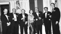 Dame Vera Lynn at Battle of Britain 25th anniverary ball 