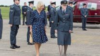 Duchess of Cornwall Begins Tour At RAF Halton for Centenary Visit