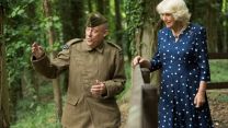 Duchess of Cornwall Tours Trenches RAF Halton During Centenary Visit.