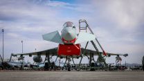 Eight Typhoon and a Voyager aircraft participated in Exercise Red Flag 25