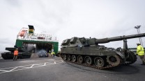 AS90 Arrives In Germany For Transportation To Estonia 
