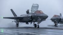 F-35B Lightning jets conduct take offs and landings 21022024 CREDIT MOD