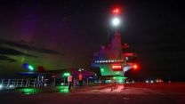 F-35Bs wait before conducting night sorties from HMS Queen Elizabeth (Picture: MOD)