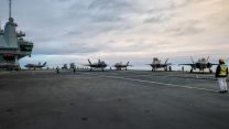 F35 jets on the flight deck of HMS Prince of Wales 20022024 CREDIT MOD