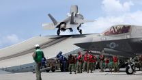 F35B Lightning Jet pilots takes off from HMS Queen Elizabeth 20210814 Credit MOD Crown Copyright.jpg