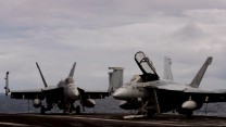 USS George HW Bush Exercise Saxon Warrior Aircrafts