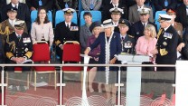 Her Royal Highness, The Duchess of Rothesay naming HMS PRINCE OF WALES