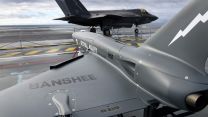 Fixed-wing drones, QinetiQ Banshee Jet 80 16092021 Credit Royal Navy.jpg