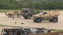 Foxhound MAN and Jackal all tested for hybrid solutions in Bedfordshire.