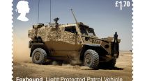 Foxhound stamp British Army vehicle commemorative stamps 26082021 CREDIT ROYAL MAIL