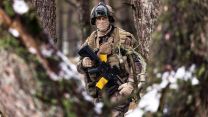 French soldier from the French Foreign Legion taking part on Exercise TALLIN DAWN 24012023 CREDIT MOD Crown Copyright.jpg