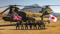Group photo of distinguished guests Ex Vigilant Isles