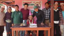 	Gurkha Veteran Dhan Bahadur Baje celebrates 106 birthday CREDIT Gurkha Welfare Trust 04012024.jpg