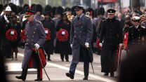 HM The King and members of the Royal Family joined Armed Forces personnel at the Cenotaph for Remembrance Sunday 13112022 CREDIT MOD Crown Copyright.jpg