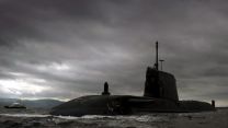 HMS Artful, the third of the Royal Navy’s new Astute Class attack submarines 060910 CREDIT MOD