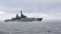 HMS Echo moves through the Arctic mist 20092021 Credit Royal Navy MOD.jpg 