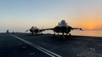 HMS Queen Elizabeth docks in Oman 04112021 Credit BFBS.jpeg 