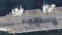 HMS Queen Elizabeth's Platinum Jubilee tribute to The Queen 22032022 CREDIT ROYAL NAVY.jpg