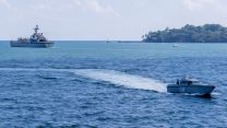 HMS Spey makes her inaugural visit to India
