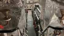 HMS Tamar engine room 140920 CREDIT BFBS 